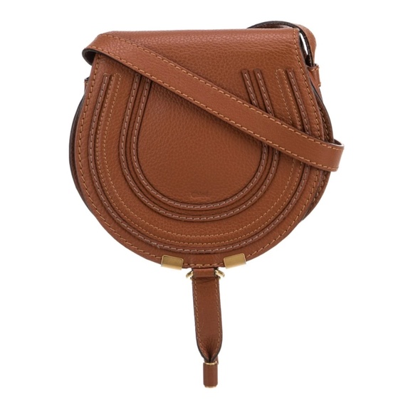 Chloe Marcie Saddle in Tan - Picture 1 of 7